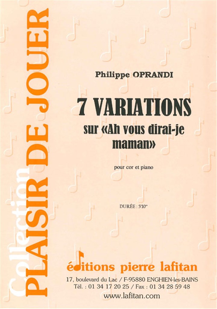 7 Variations sur Ah Vous Dirai-Je Maman?
